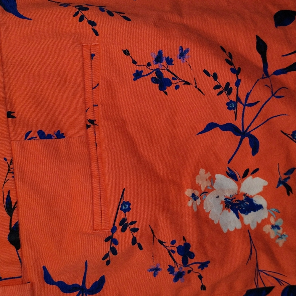 Boutique Midi Women's Size 20W Cotton Blend Floral Print Shorts - Picture 6 of 9